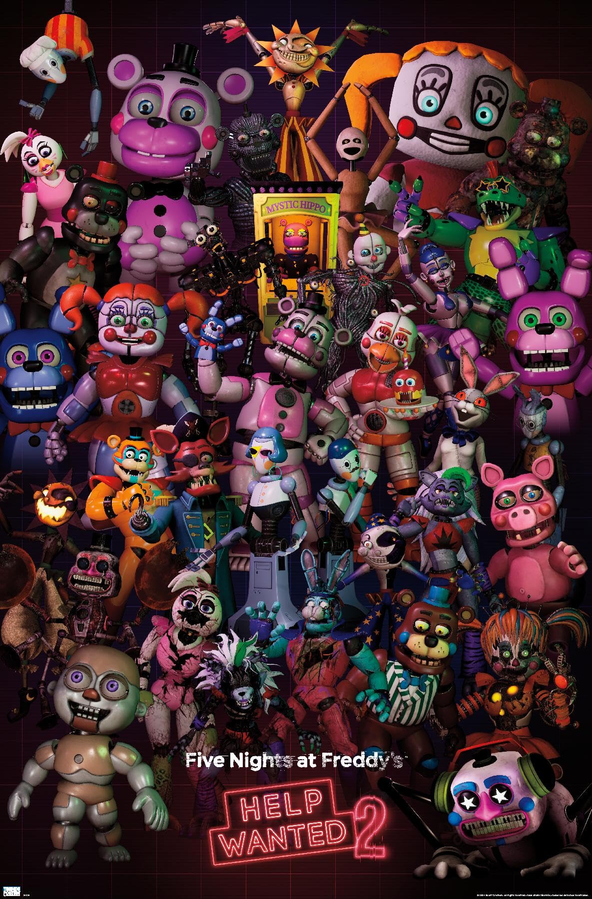 Trends International Five Nights at Freddy's: Help Wanted 2 - Group Wall Poster