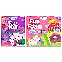 Skillmatics Foil Fun & Fun with Foam Unicorns & Princesses Theme Bundle, Art & Craft Kits, DIY Activities for Kids