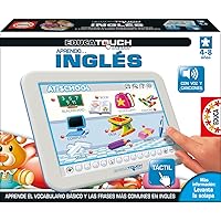 Educa Borrás 15438 - Educa Touch Junior Aprendo Ingles Spanish Language Game for Learning English