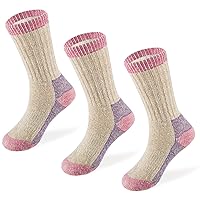 MERIWOOL Merino Wool Kids Hiking Socks for Children 3 Pairs