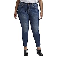 Jag Jeans Women's Plus Size Cecilia Mid Rise Skinny Jeans