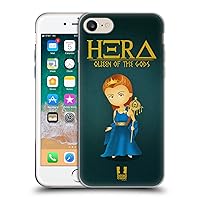 Head Case Designs Hera Mini Greek Goddesses Soft Gel Case Compatible with Apple iPhone 7/8 / SE 2020 & 2022