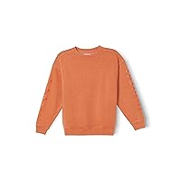 Girls Relaxed Fleece Crewneck Sweatshirt