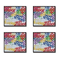 Beistle , 4 Packages Happy Retirement Fanci Fetti, 0.5 Ounces of Confetti in Package, Total of 2 Ounces of Confetti (Multicolor)