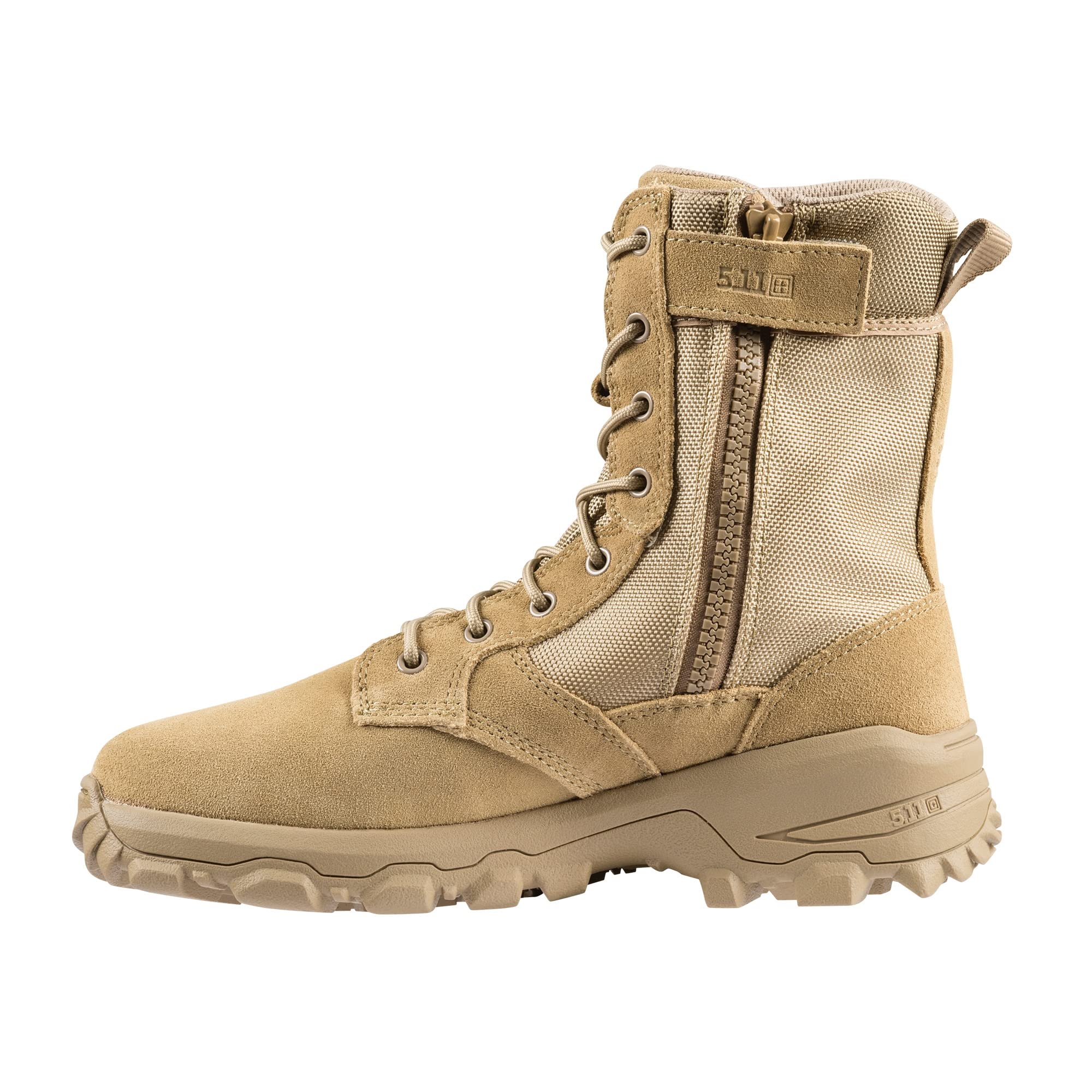 5.11 Tactical Men's Leather Speed 3.0 Side Zip Combat Military Desert Boots, Style 12336/12337