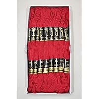 Anchor Thread Stranded Cotton Skiens Cross/Long Stitched Embroidery Threads (Set of 10 Pieces) (Shade no. 47)