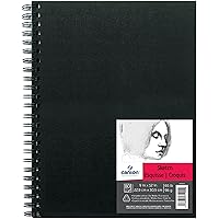 Canson Artist Series Sketch Book Paper Pad, for Pencil and Charcoal, Acid Free, Wire Bound, 65 Pound, 9 x 12 Inch, 80 Sheets