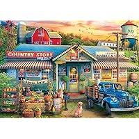 Buffalo Games - Farm Sale - 500 Piece Jigsaw Puzzle for Adults Challenging Puzzle Perfect for Game Nights - Finished Size 21.25 x 15.00