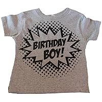 Boys Birthday Boy Superhero Comic Book Hero T-Shirt