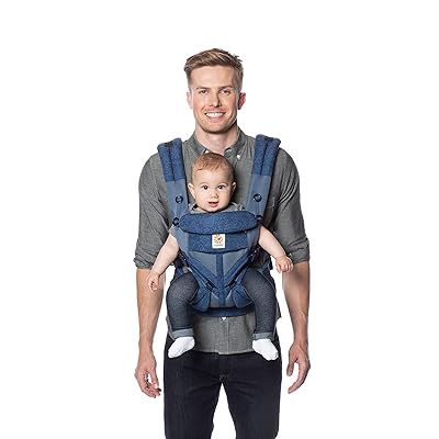 Ergobaby Omni 360 All-Position Baby Carrier for Newborn to Toddler with  Lumbar Support & Cool Air Mesh (7-45 Lb), Khaki Green