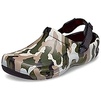 Crocs Men's and Women's Bistro Pro Work Clog Slip Resistant Work Shoe, Great Nursing or Chef Shoe