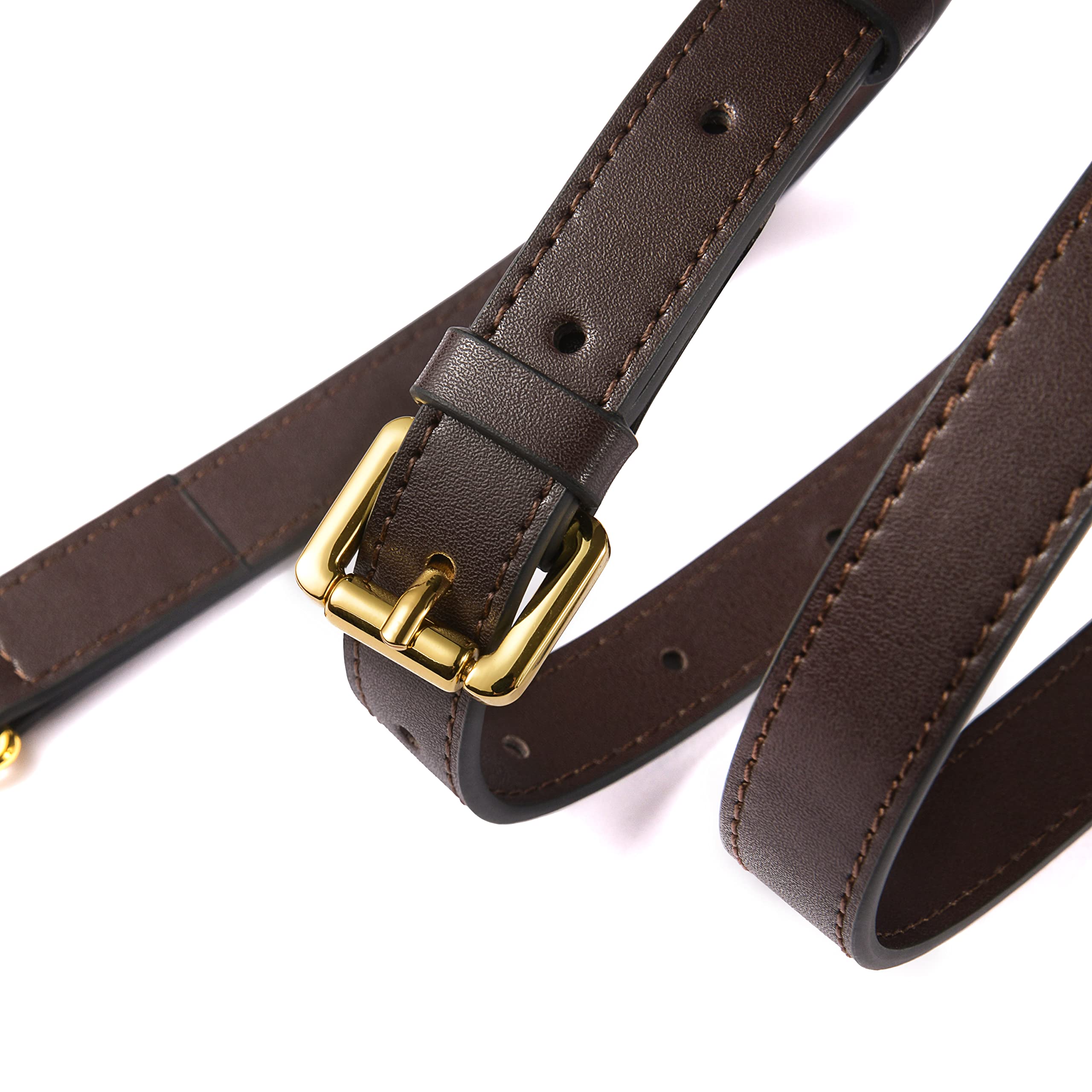 LDKJ Vachetta Leather Adjustable Crossbody Strap for Women's Crossbody  Handbags
