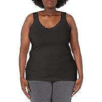 JUST MY SIZE Women's Lace Tank