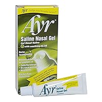 Ayr Saline Nasal Gel, With Soothing Aloe, 0.5 Ounce Tube (Pack of 1)