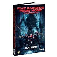 Modiphius Entertainment: Five Parsecs from Home: Compendium - Bug Hunt - Hardcover RPG Book, Sci-Fi Campaign, Solo Adventure War Tabletop Game