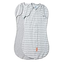 SwaddleMe Arms Free Convertible Pod – Size Large, 4-6 Months, 2-Pack (Marker Magic)