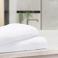 Superior 1002 Thread Count Egyptian Cotton Set, Covers for All Pillows and Sleepers Pillowcases, King, White
