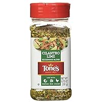 Tones Cilantro Lime Seasoning Blend 6.75 oz Bundle of 2