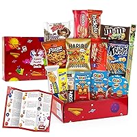 Carian's Bistro Funny Planet Snacks Pack Care Package - Ultimate Assortment of Chips, Cookies, Crackers - International Premium Fresh Gourmet Snacks - (20 Count)