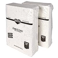 Kaytee Clean & Cozy White Bedding For Pet Guinea Pigs, Rabbits, Hamsters, Gerbils, and Chinchillas SIOC ,pack of 2, 50 Liters each