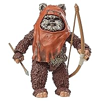 STAR WARS The Black Series Wicket, Return of The Jedi 40th Anniversary 6-Inch Collectible Action Figures, Ages 4 and Up