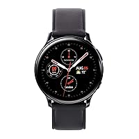 SAMSUNG Galaxy Watch Active 2 (40mm, GPS, Bluetooth, Unlocked LTE) Smart Watch with Advanced Health monitoring, Fitness Tracking , and Long lasting Battery, Aqua Black - (US Version)