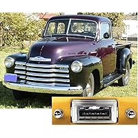 Stereo compatible with 1947-1953 Chevy Truck, USA-630 II High Power 300 watt AM FM Car Stereo/Radio