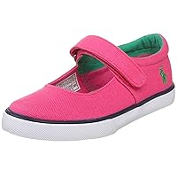 Polo by Ralph Lauren Toddler/Little Kid Tanya Mary Jane,Belmont Pink Canvas,10.5 M US Little Kid