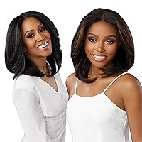 Sensationnel Dashly lace Front Wig - Unit 3 hand tied ear to ear soft lace synthetic 5 Inch Deep Part - Dashly lace Salt and Pepper Unit 3 (CH30)