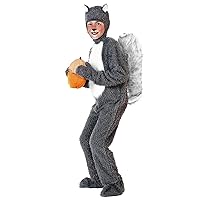 Kids Furry Squirrel Costume Funny Animal Costume for Boys and Girls