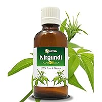 Nirgundi Oil (Vitex negundo) Therapeutic Essential Oil 100% Natural & Pure Undiluted Uncut Cold Pressed Aromatherapy Premium Oil Therapeutic Grade - 100 ML