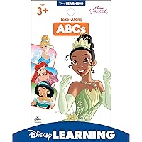 Disney Learning Princess Take-Along Tablet: ABCs-Phonics Activity Workbook for Writing and Tracing Letters, Letter and Sound Recognition, Coloring, ... Ages 3+ (64 pgs) (My Take-Along Tablet)