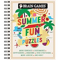 Brain Games - Summer Fun Puzzles (#3): Word Searches, Crosswords, Cryptograms, Anagrams, Mind Stretchers, Word Ladders, And More! (Volume 3) Brain Games - Summer Fun Puzzles (#3): Word Searches, Crosswords, Cryptograms, Anagrams, Mind Stretchers, Word Ladders, And More! (Volume 3) Spiral-bound