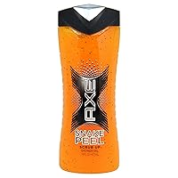 AXE Exfoliating Body Wash for Men, Snake Peel, 16 oz, Package may vary