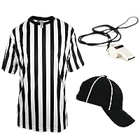 Crewneck Referee Shirt |Ref Shirts for Officials and Staff | Referee Costume