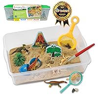 Creativity for Kids Sensory Bin: Dinosaur Dig - Dinosaur Toys for Kids Ages 3-5+, Preschool Learning Activities, Kids Gifts for Boys and Girls