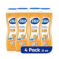 Dial Body Wash, Pamper & Indulge Manuka Honey, 21 fl oz, Pack of 4