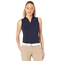 PGA TOUR Women's Airflux Sleeveless Golf Polo Shirt