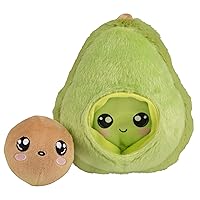 ADORA Soft & Squishy The Green Avocado Food Plush, Farm Fresh Scented Plush Toy, Birthday Gift for Ages 1 and up - AVO & Cado