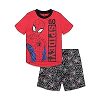 Marvel Spider-Man Graphic T-Shirt and Shorts Outfit Set Infant to Big Kid
