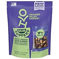Salad Toppers Honey Roasted Sliced Almonds With Sweetened Blueberries & Cranberries Multipack, 0.85 oz Resealable Bag, Gluten Free, Made With Real Fruit, No Artificial Colors
