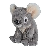 Wild Republic Cuddlekins Eco Mini Koala, Stuffed Animal, 8 Inches, Plush Toy, Fill is Spun Recycled Water Bottles, Eco Friendly