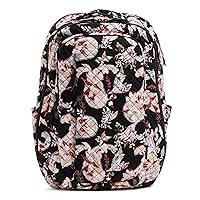 Vera Bradley Women's, Cotton Large Travel Backpack Travel Bag, Botanical Paisley, One Size