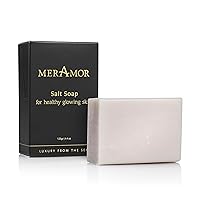 Dead Sea Salt Soap for Eczema, Psoriasis, Acne Treatment, Anti-Aging (2PCS) – Premium Dead Sea Collection Soap with Olive oil, Palm Kernel Oil, Dead Sea Salts, Minerals – 125g 4.4 Oz Bar