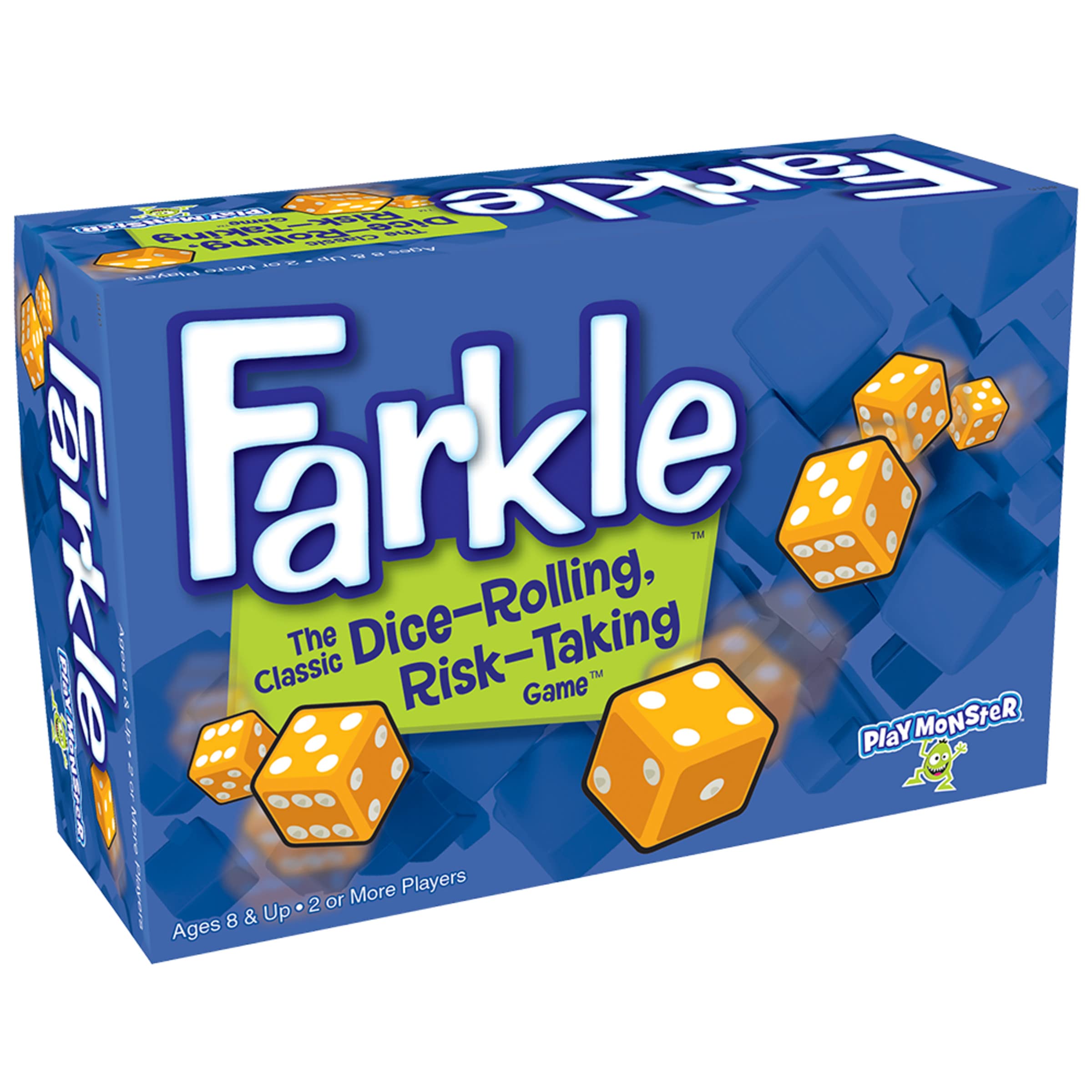 Farkle — Classic Dice-Rolling, Risk-Taking Game — Comes with Dice-Rolling Cup — Family Fun Game Night — Ages 8+