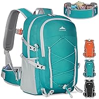 IGOLUMON Hiking Backpack 40L Packable Hiking Daypack for Men Women Waterproof Lightweight Foldable Camping Backpack