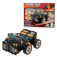 The Learning Journey International Techno Tiles - Muscle Car (100+ pcs)