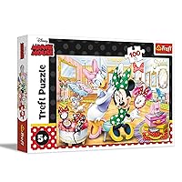 Minnie Mouse - Minnie at a Beauty Salon - 100 Piece Jigsaw Puzzle