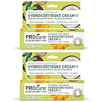 PROcure Hydrocortisone Cream with Calendula, Pack of 2