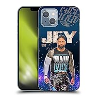Head Case Designs Officially Licensed WWE Portrait Jey USO Hard Back Case Compatible with Apple iPhone 14